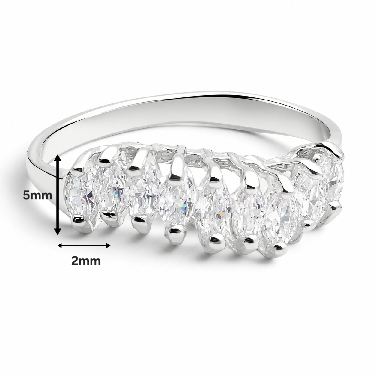 Anillo Semillas Blanco