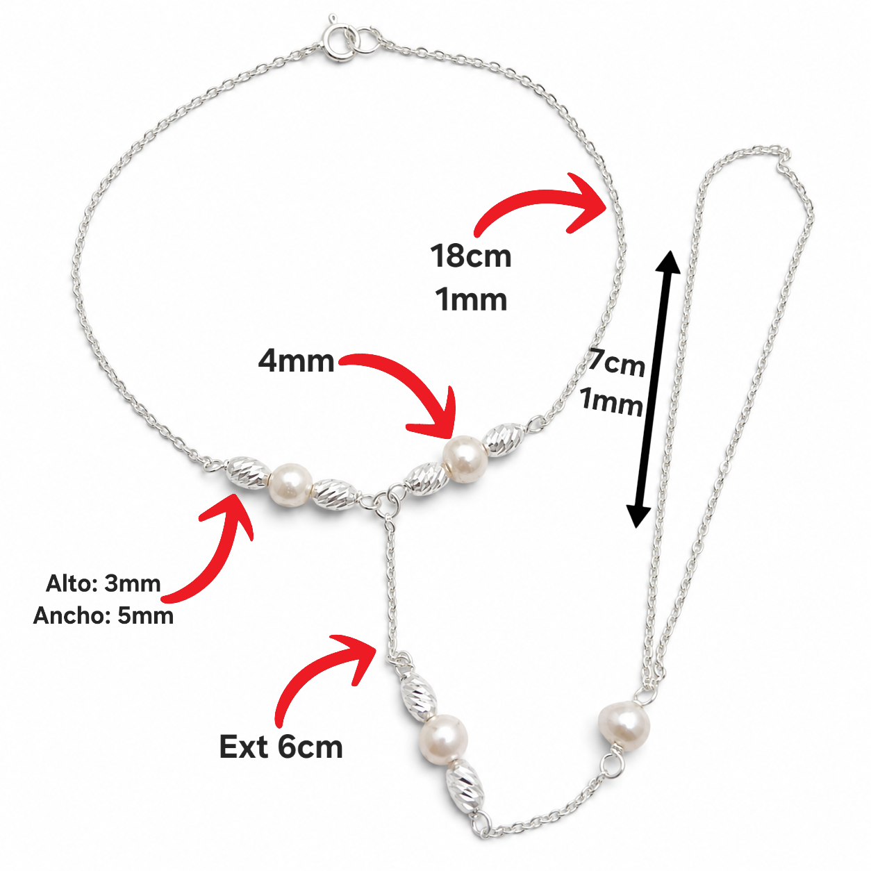 Pulsera Esclavo Perla
