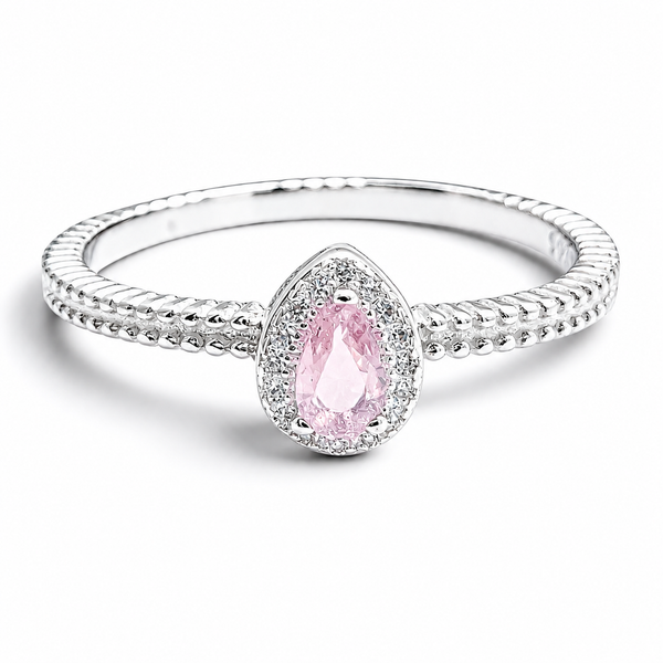 Anillo Gota Rosa