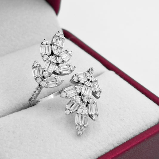 Anillo Hojas Ajustable