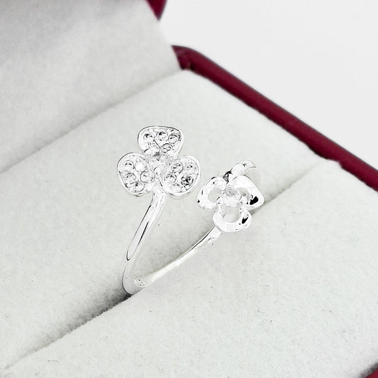 Anillo Flor Ajustable