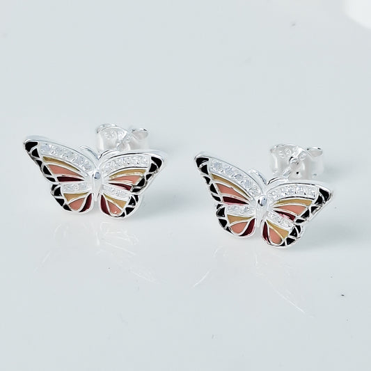 Arete Mariposa Colores