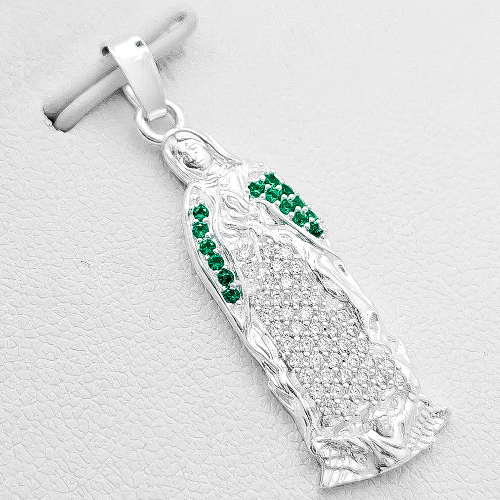 Dije Virgen Zirconia Chico