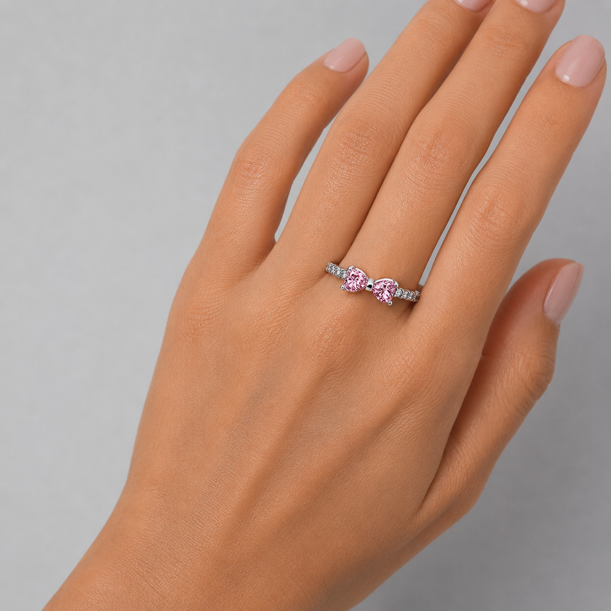 Anillo Moño Rosa