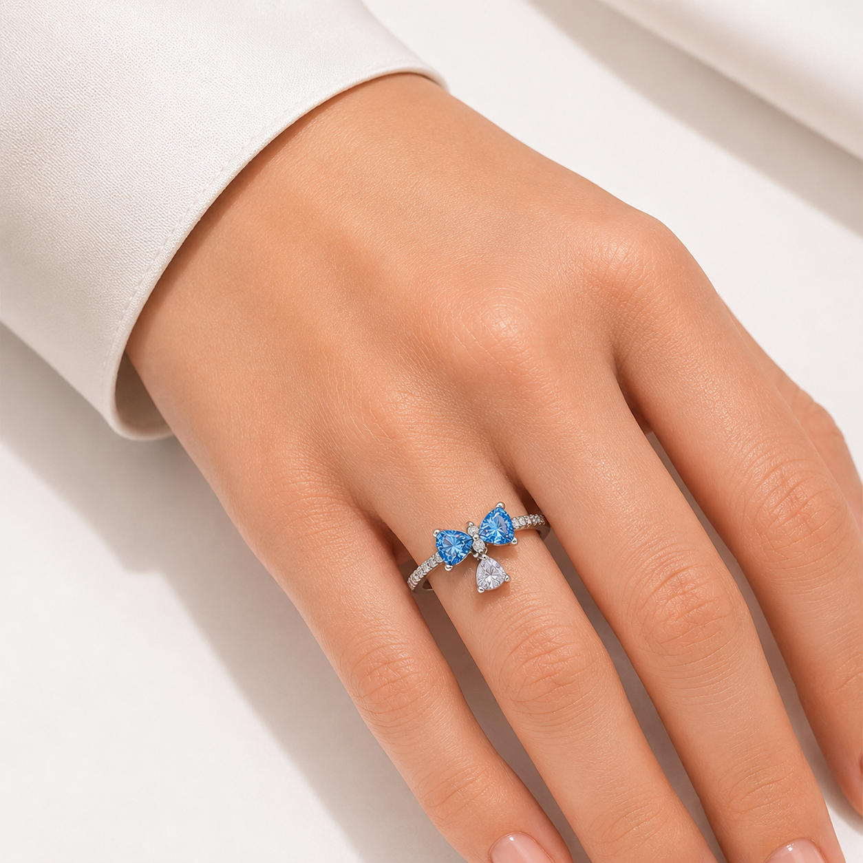 Anillo Bridgerton Azul