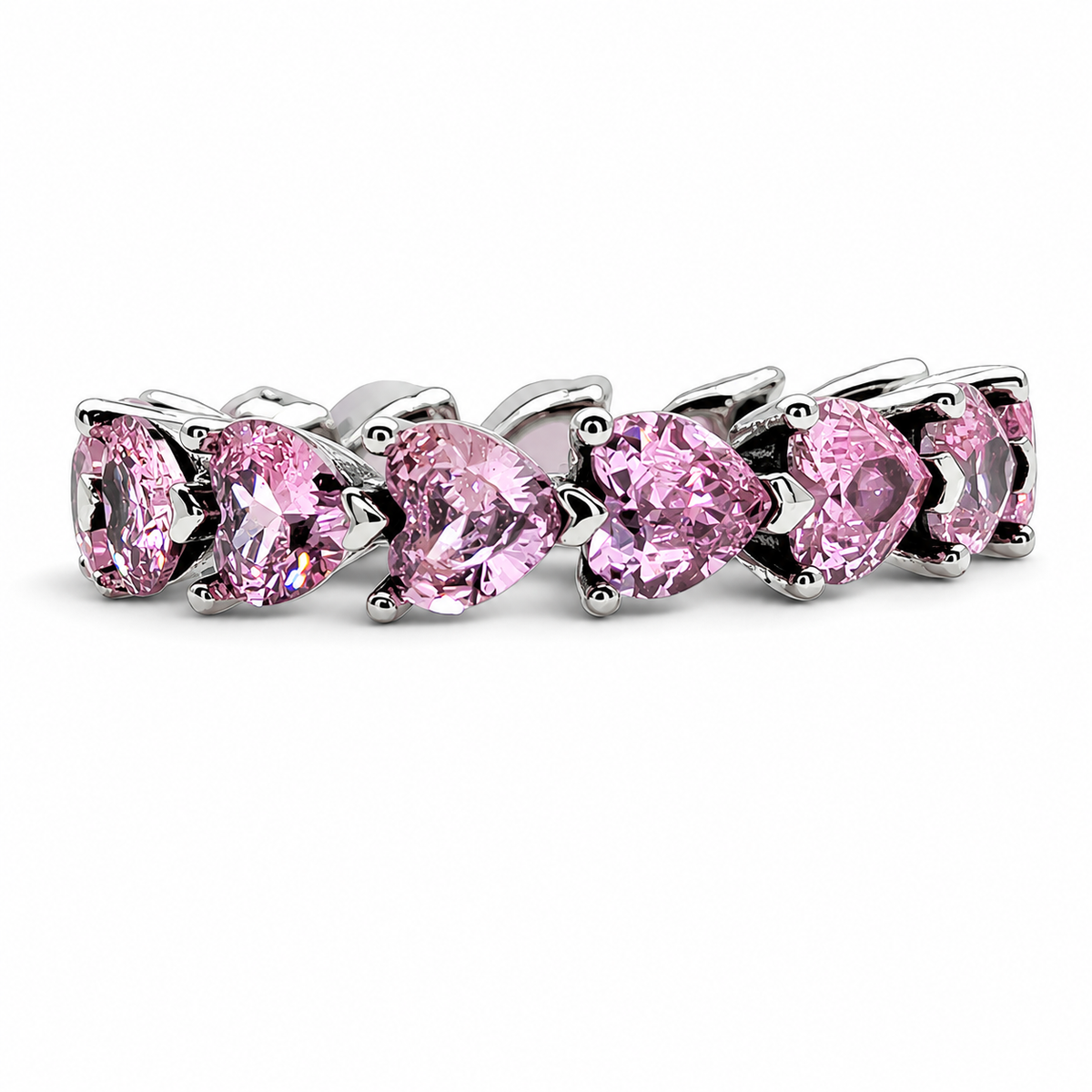 Anillo Corazones Rosas Pan