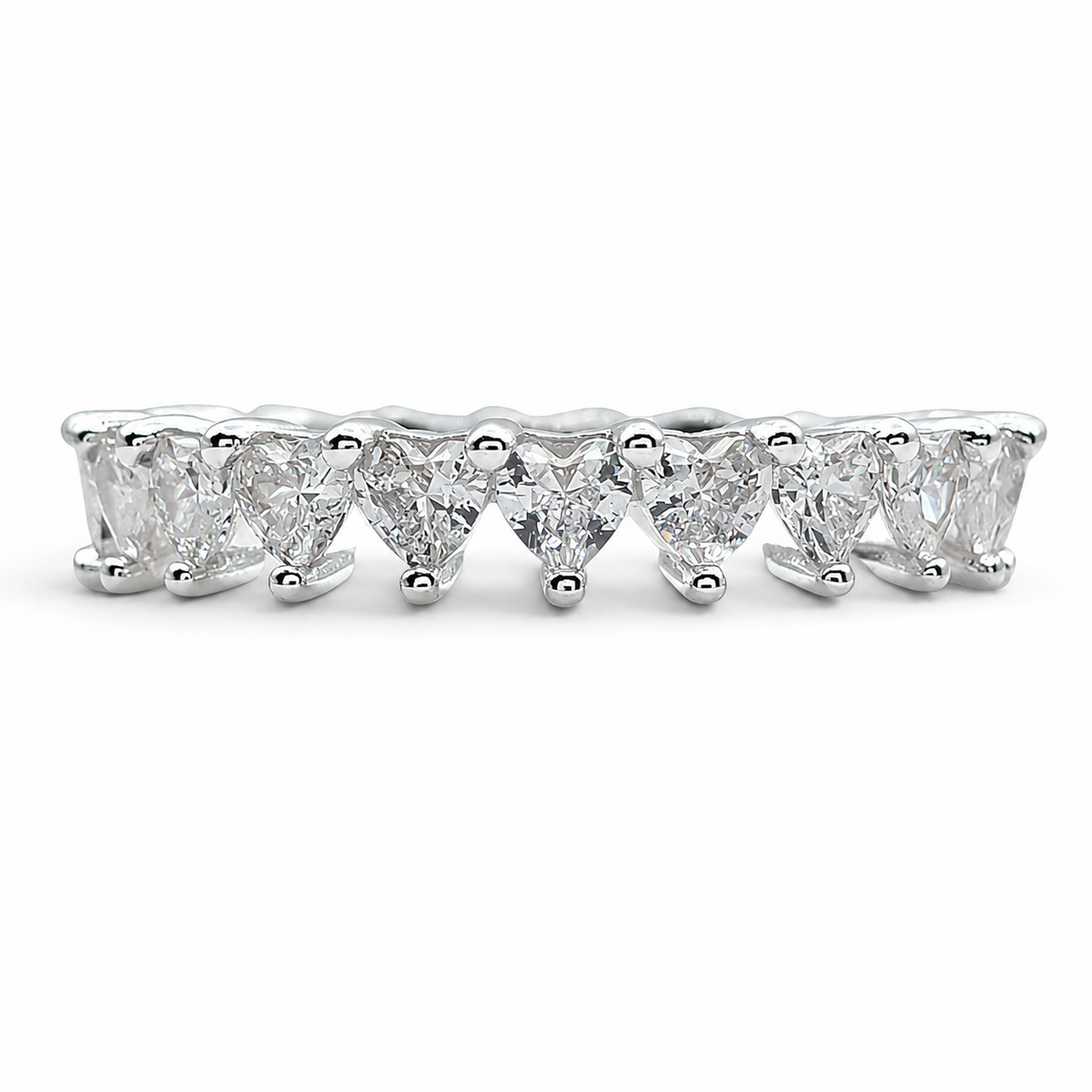 Anillo Corazoncitos Zirconia