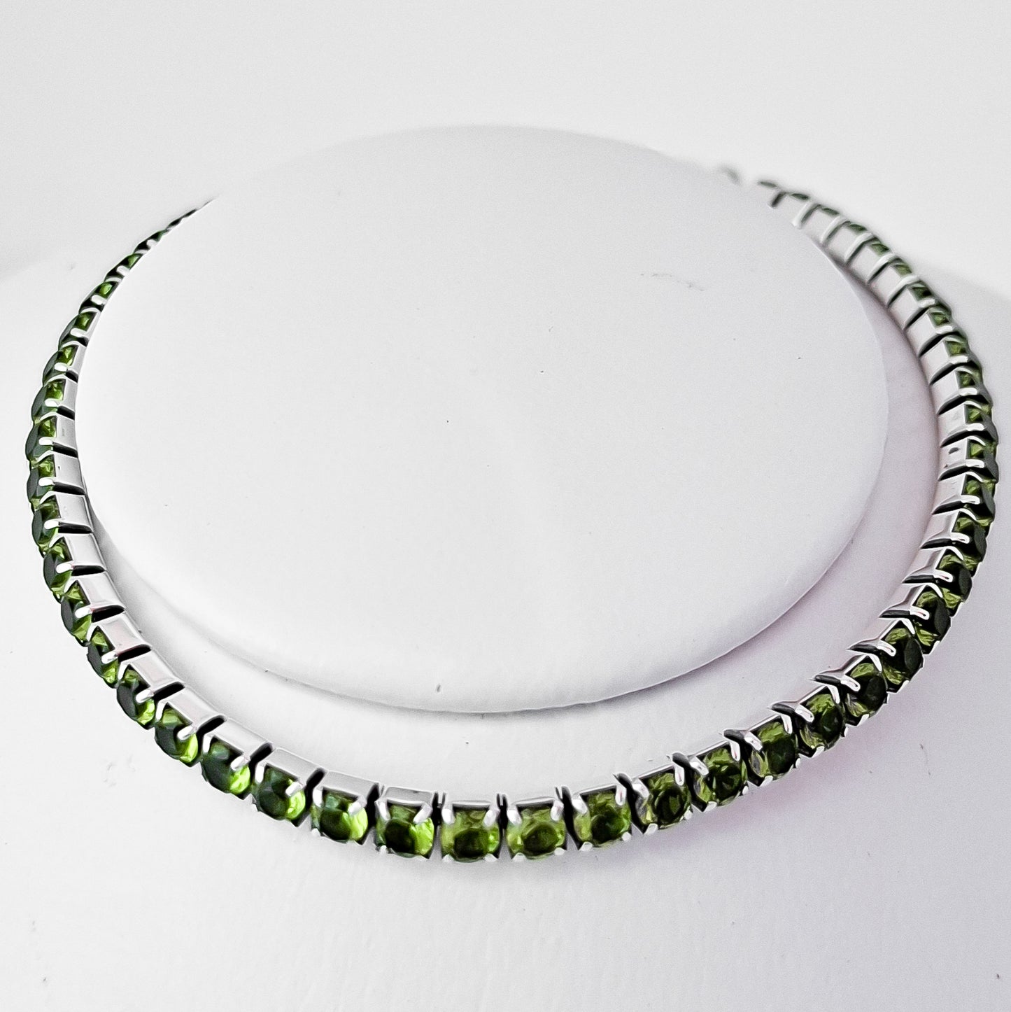 Pulsera Zirconia Verde