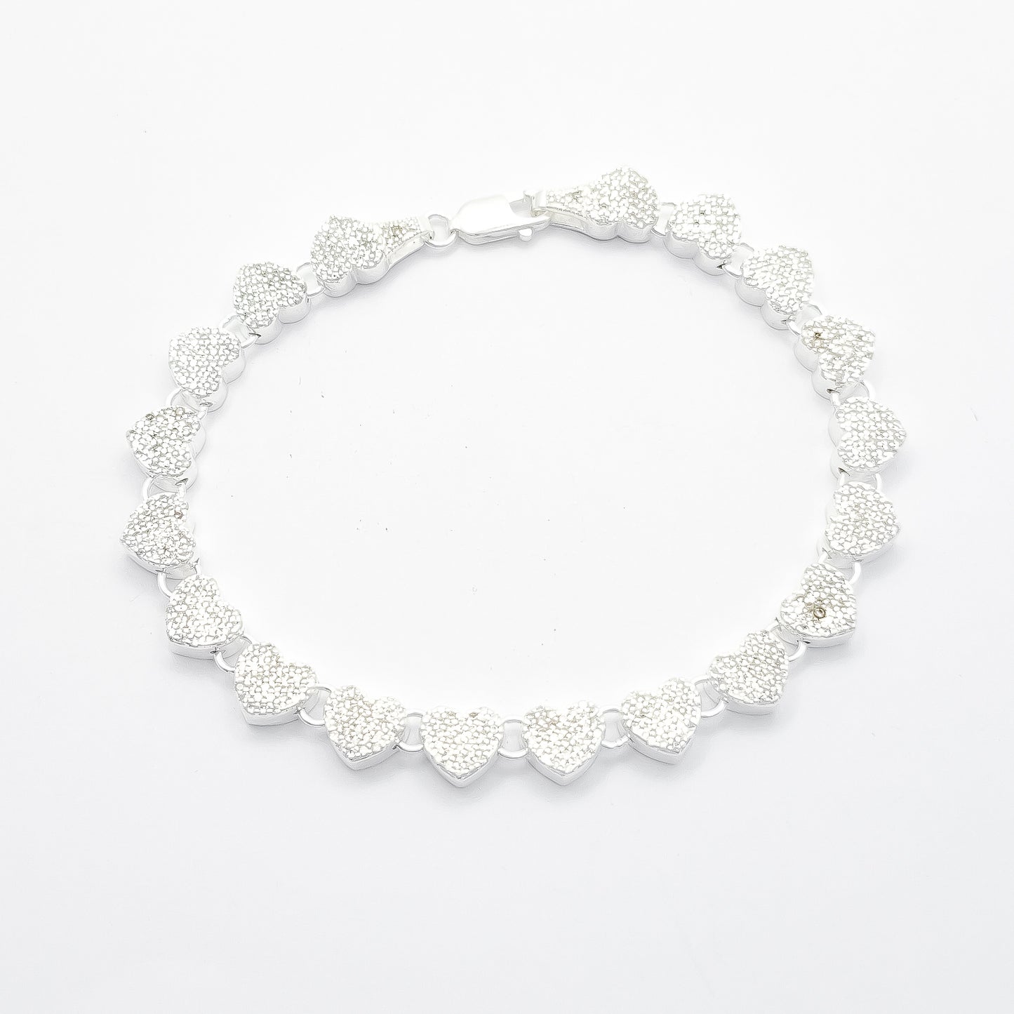 Pulsera Corazon Zirconia