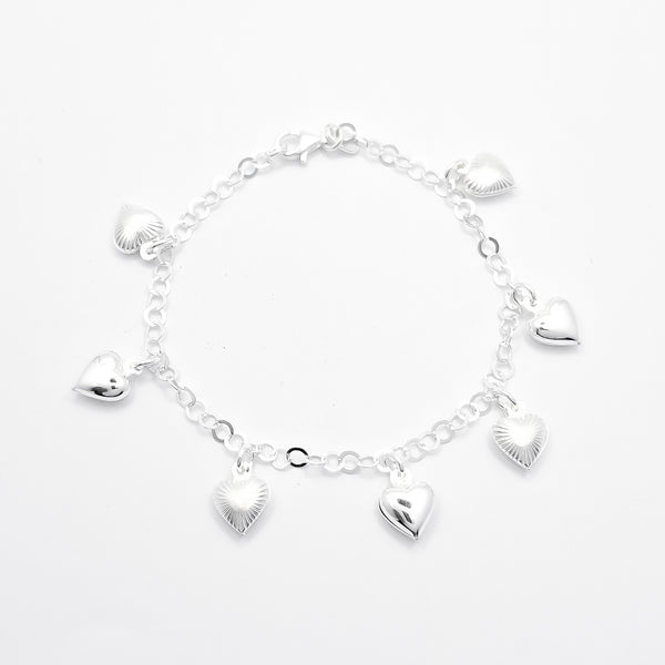 Pulsera Corazones