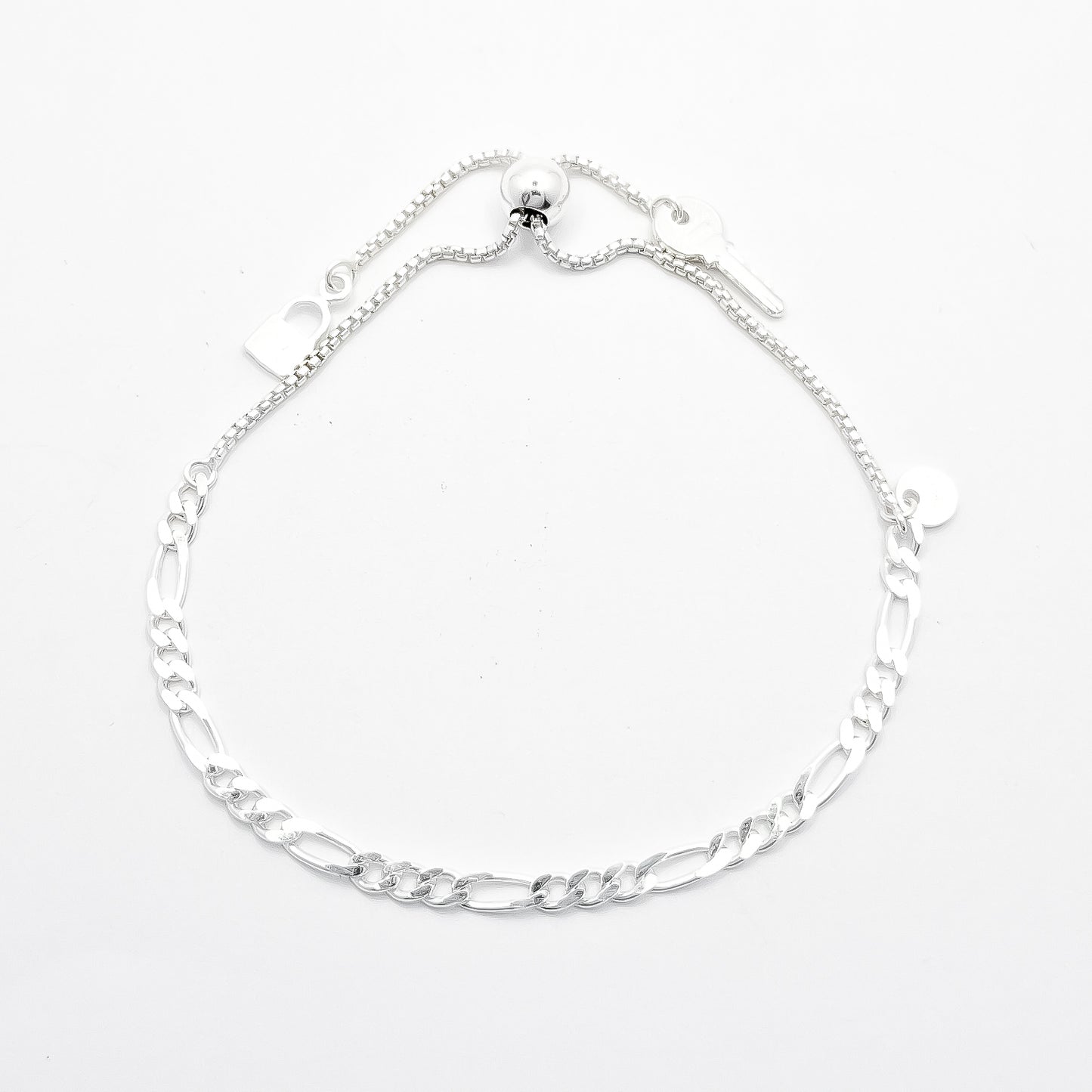 Pulsera Ajustable Figaro 3mm