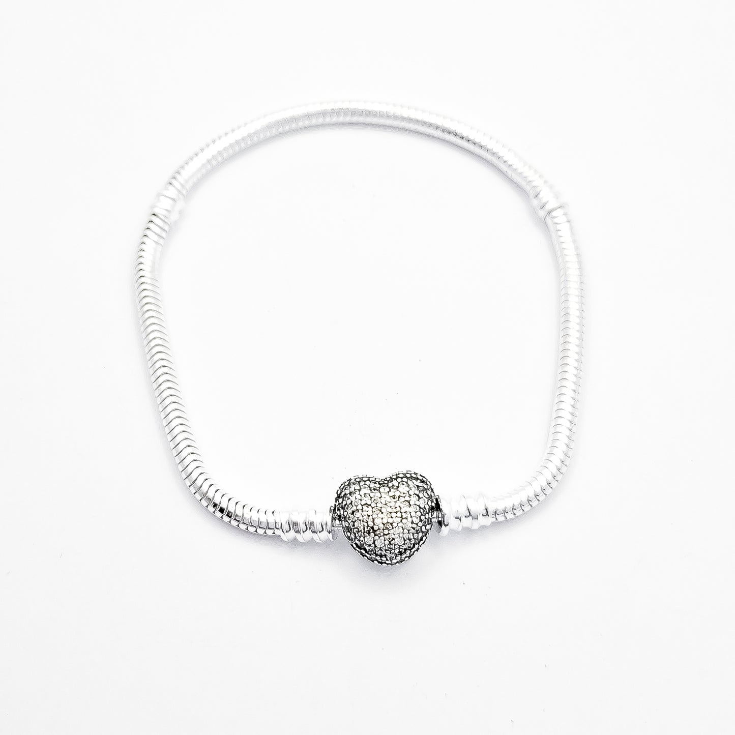 Pulsera Corazon Zirconia