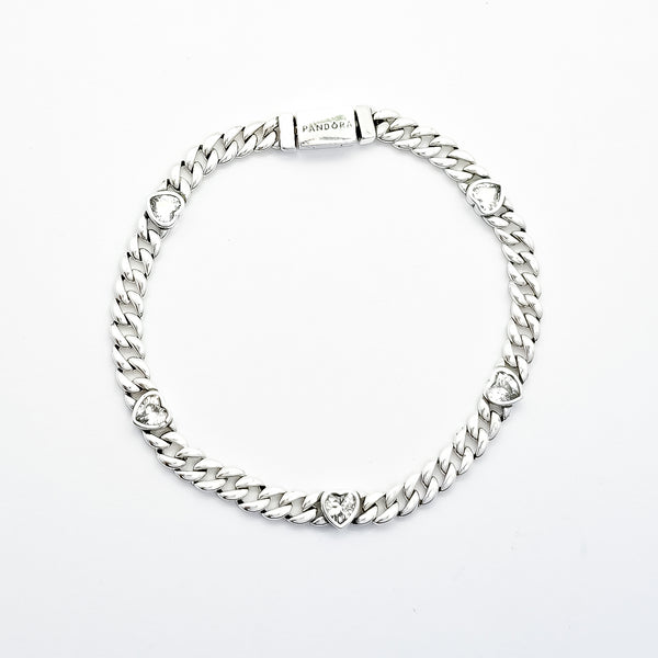 Pulsera Corazon Pan 4mm