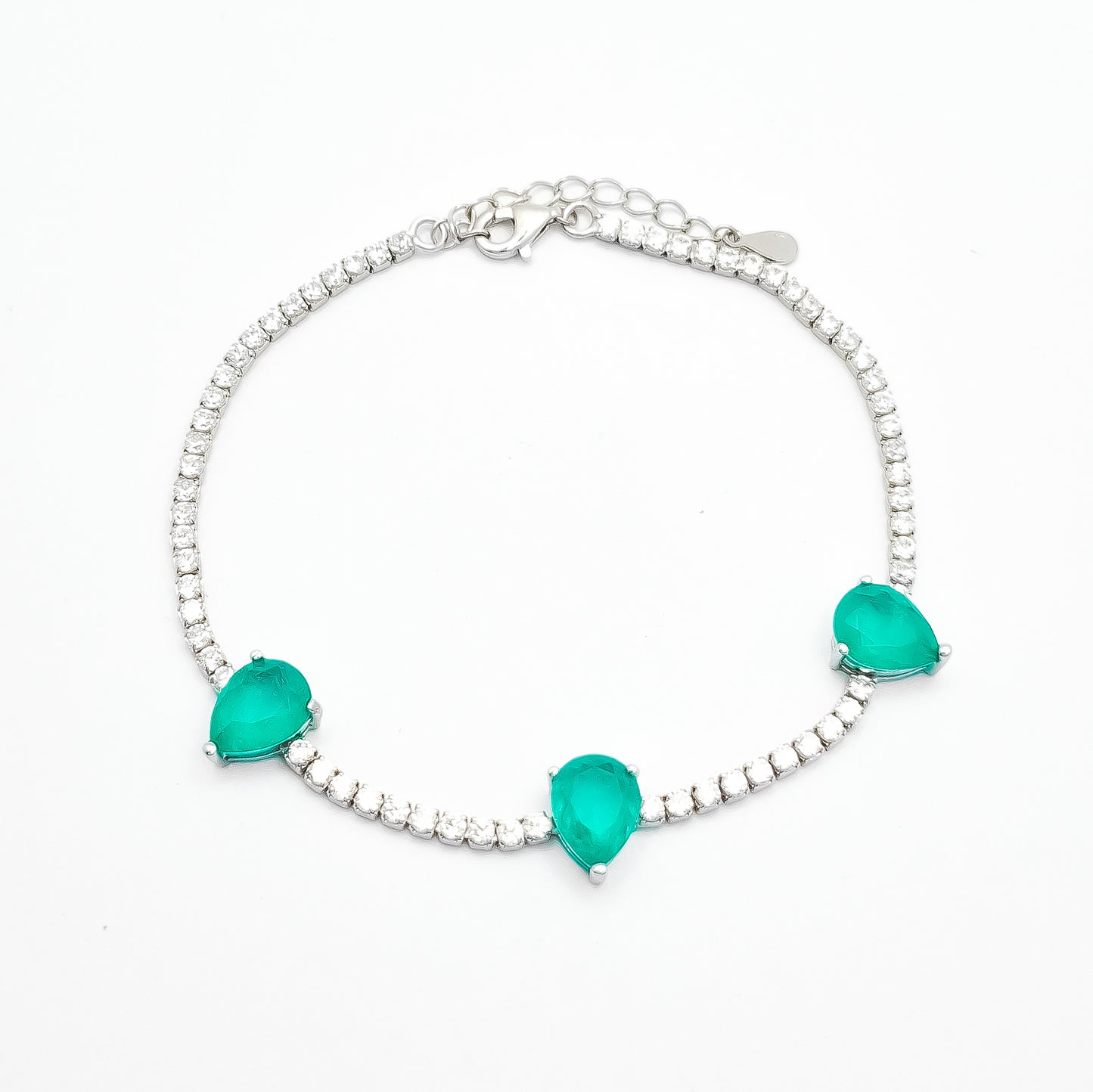 Pulsera Gota Verde