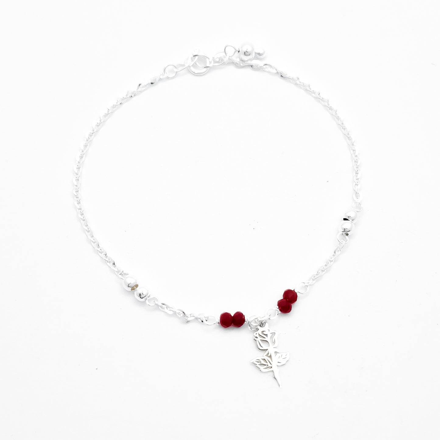 Pulsera Rosa Roja