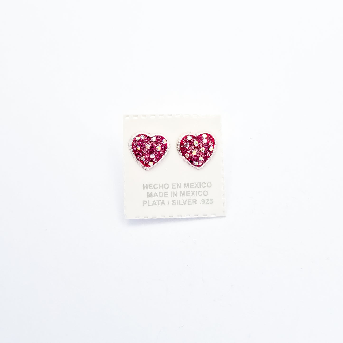 Arete Corazon Rosa