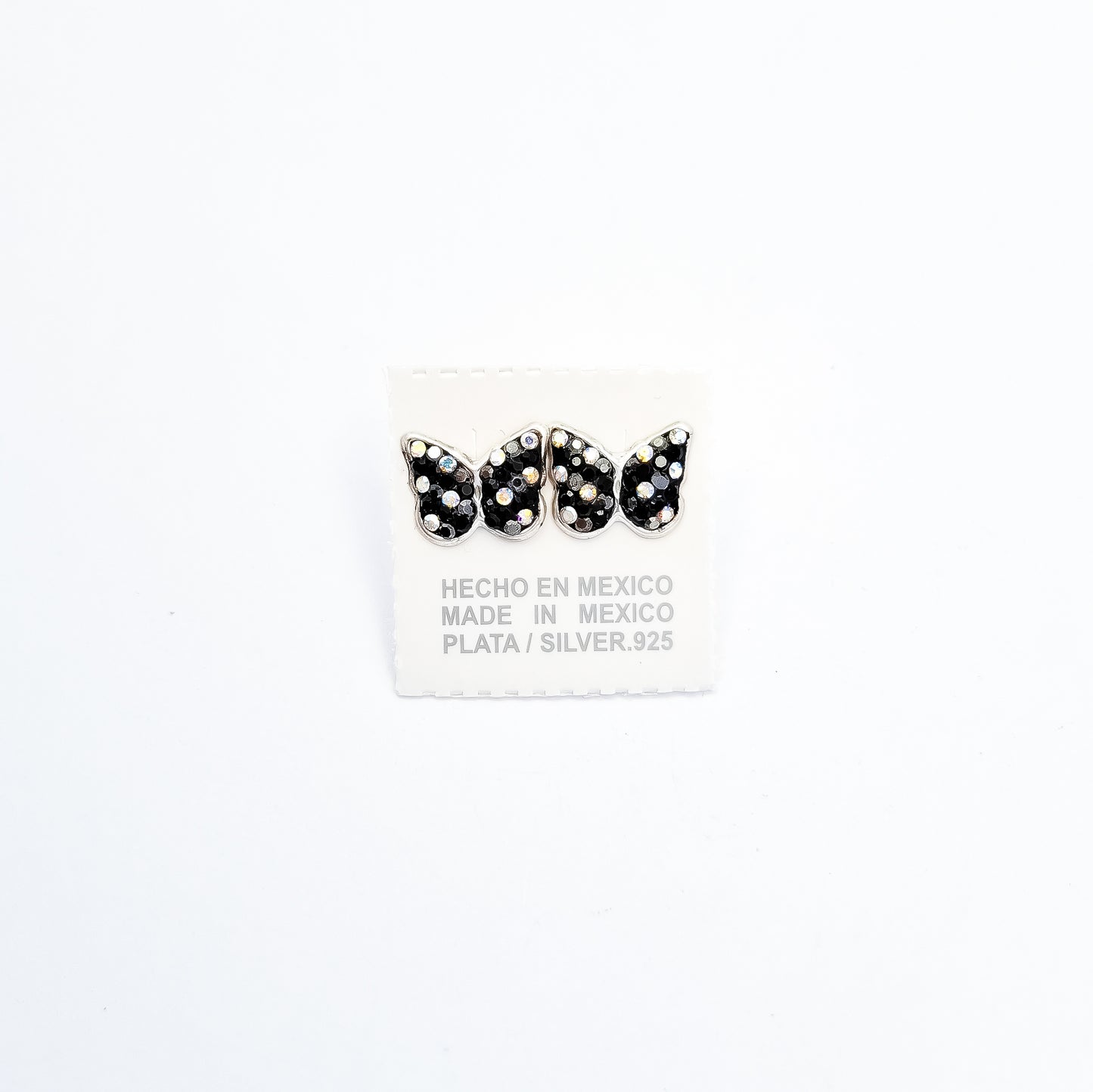 Arete Mariposa Negra