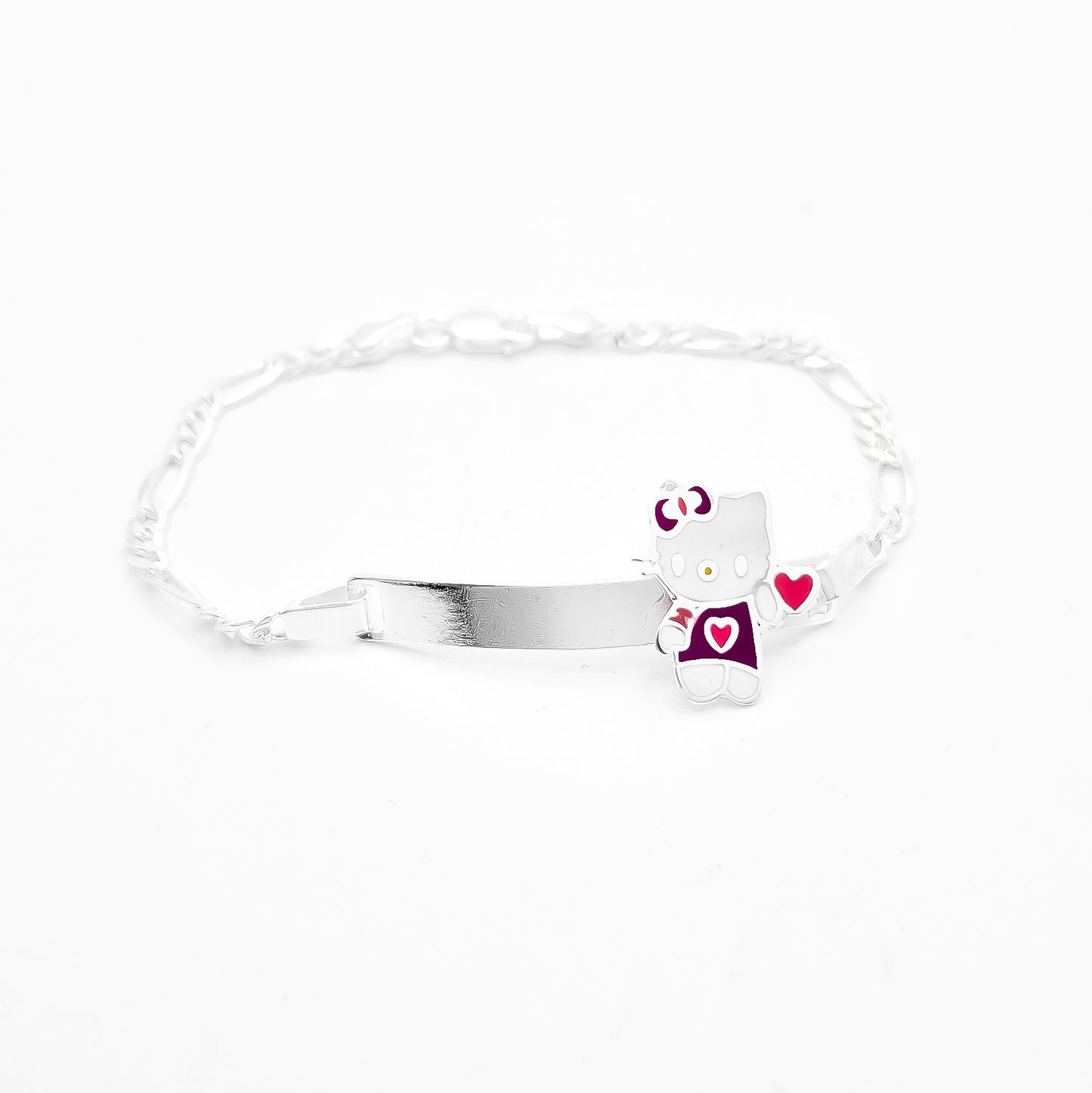Esclava 3mm Kitty Lila