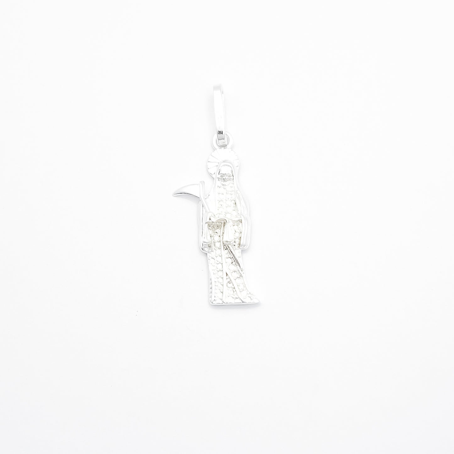 Dije Santa Muerte Blanco