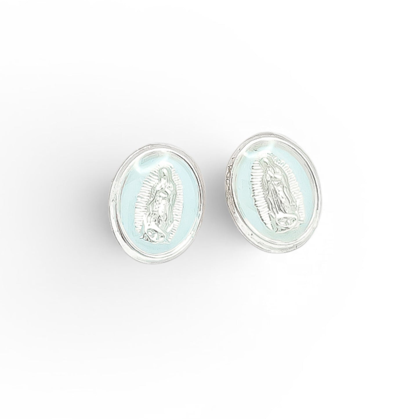 Broquel Virgen Azul