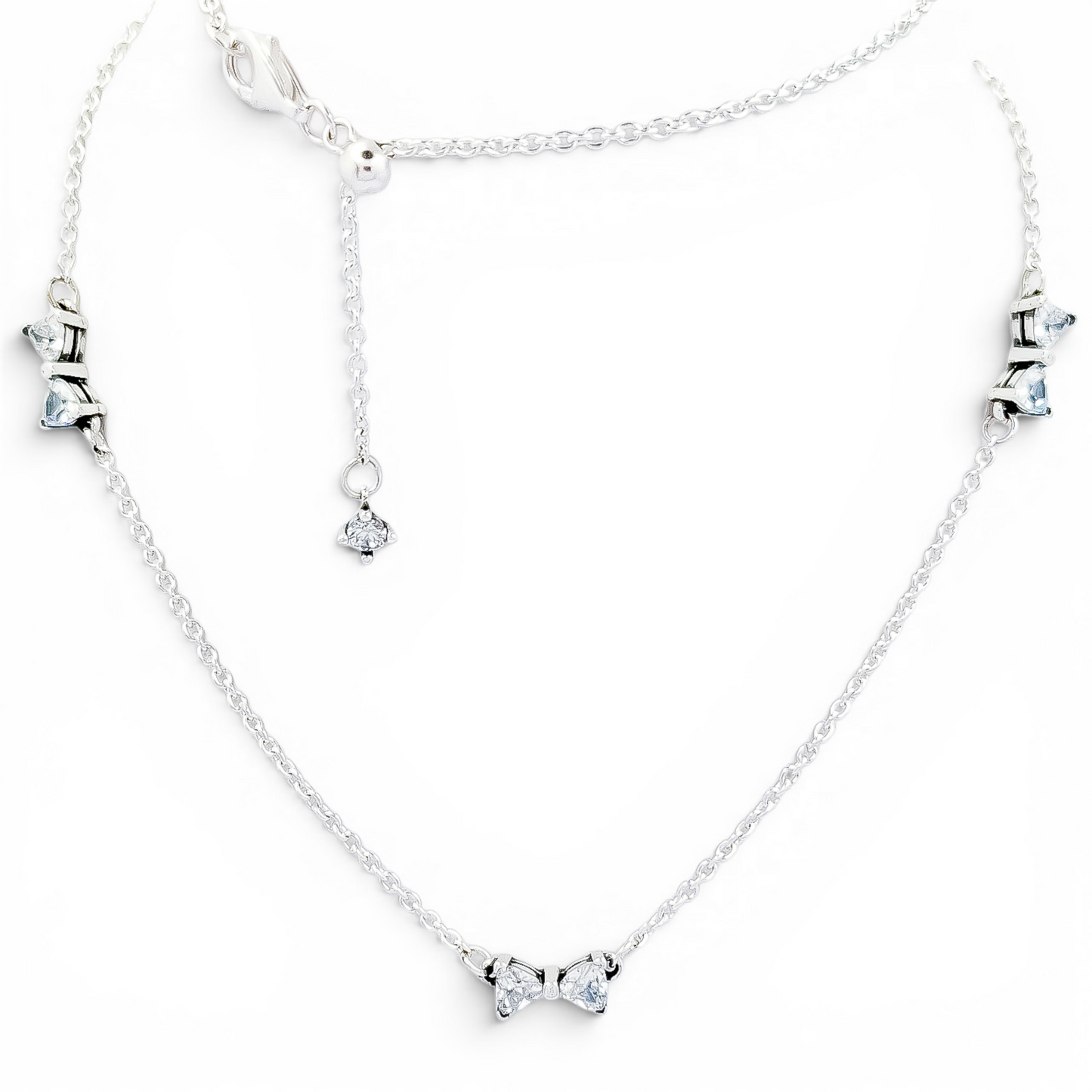 Collar Moños Blancos