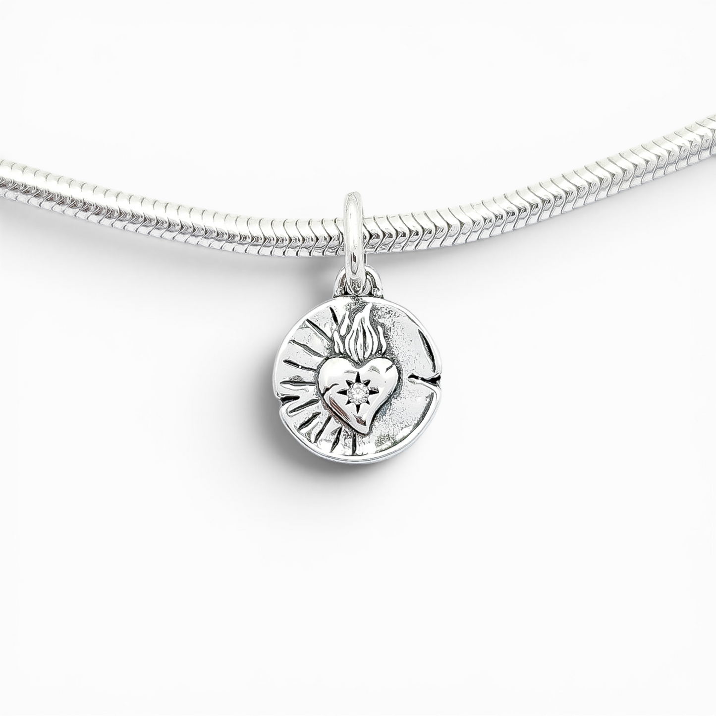 Charm Corazon Fuego
