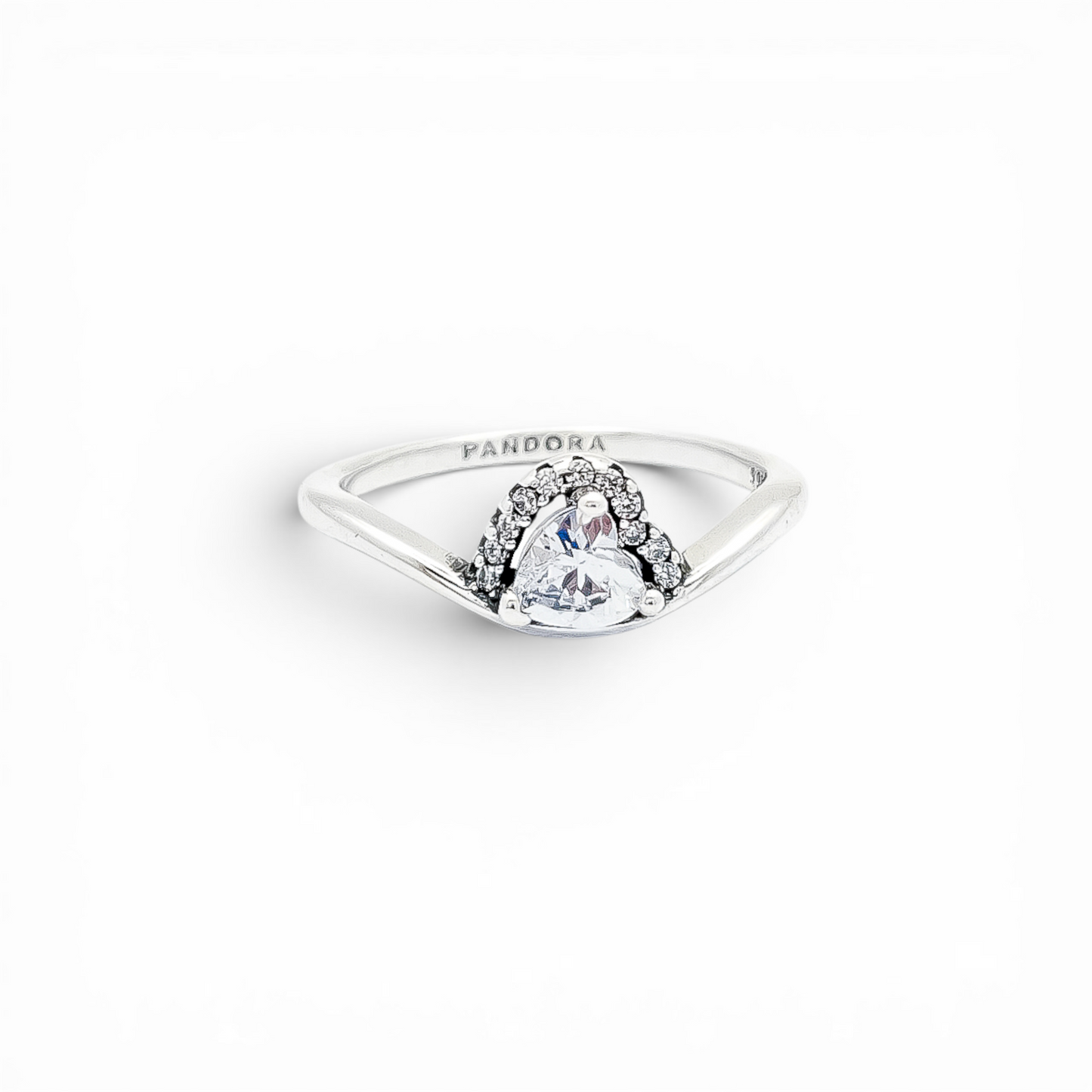 Anillo Corazon Blanco