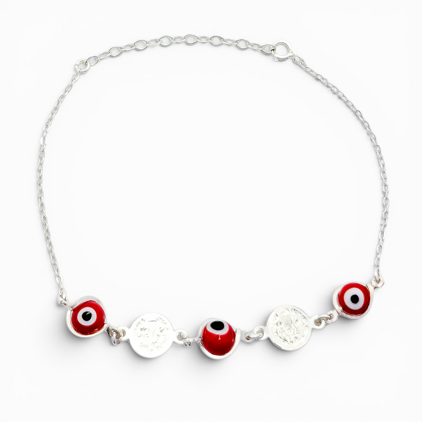 Pulsera San Benito Ojo Rojo