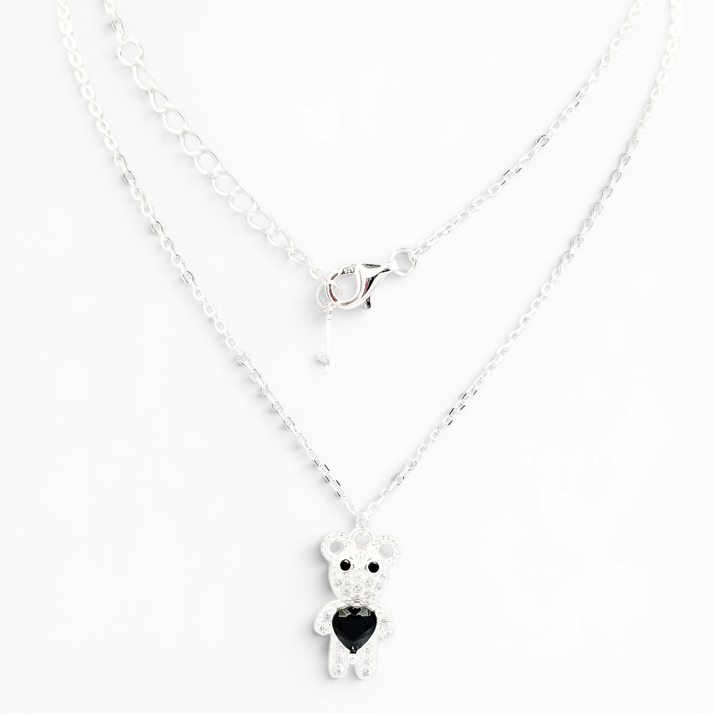 Collar Osito Negro