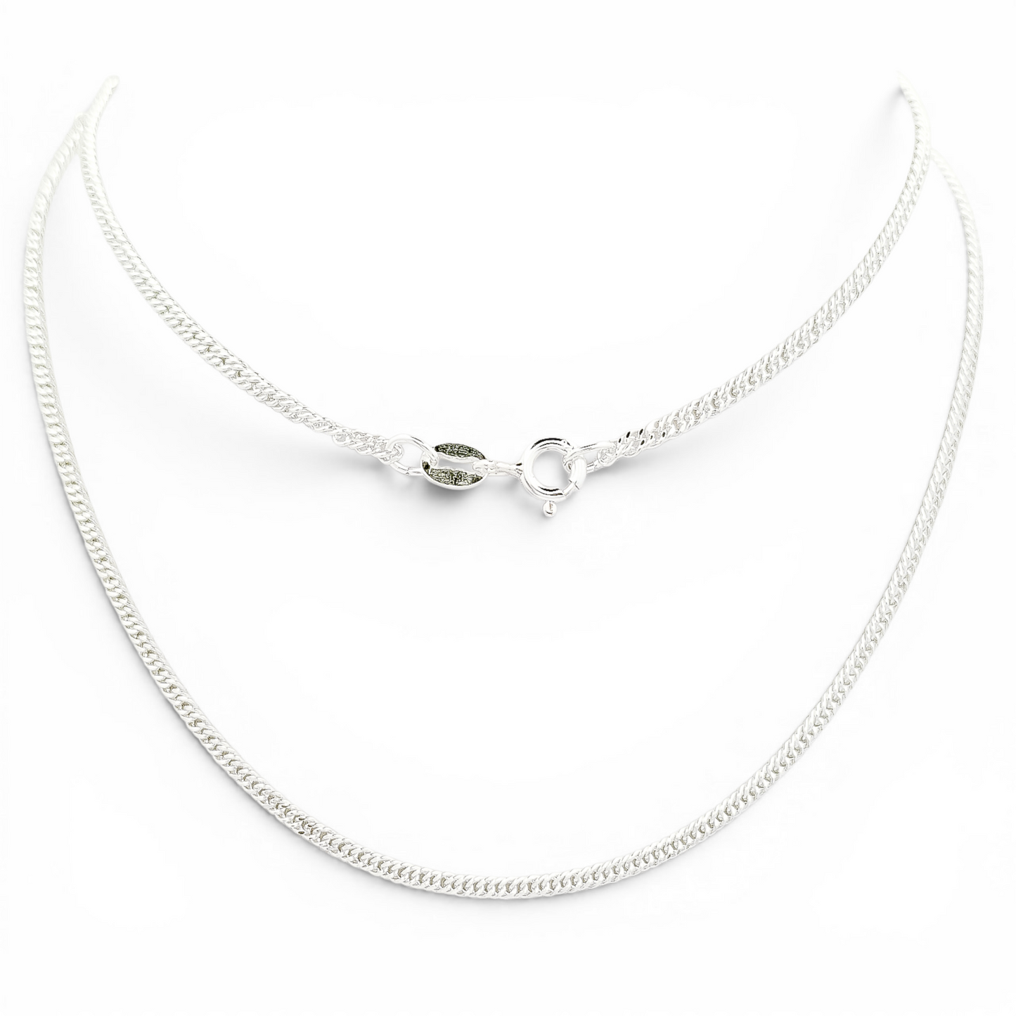Cadena Doble Cubana 2mm