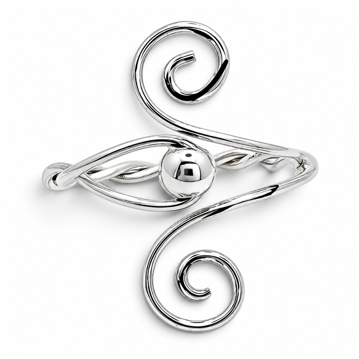 Anillo Ligero Torzal Plata Ley 925