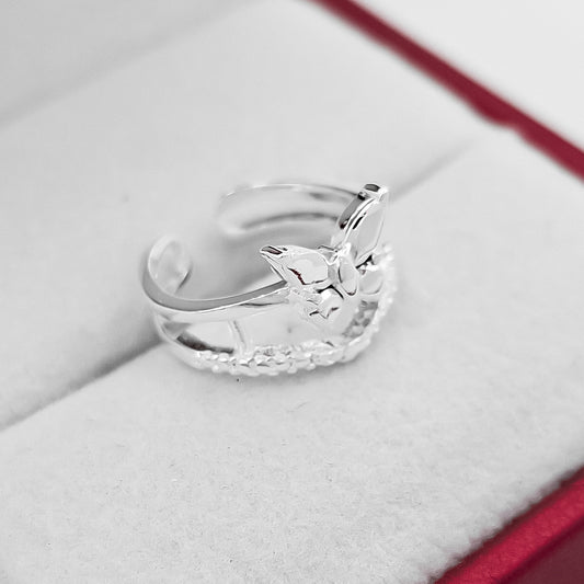 Anillo Medio Dedo Mariposa
