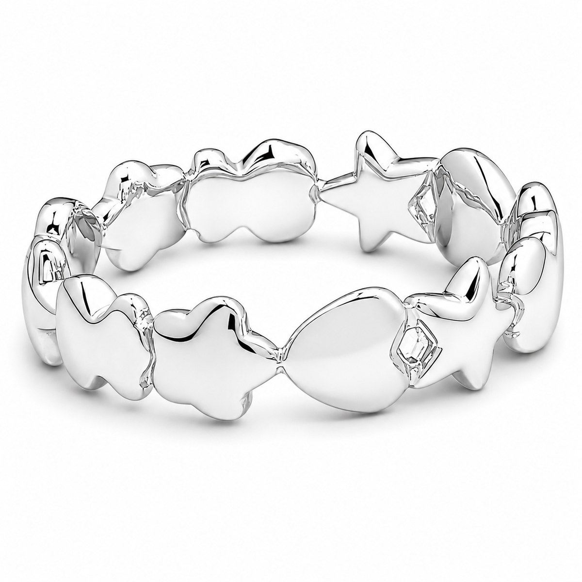 Anillo Corazon Estrella