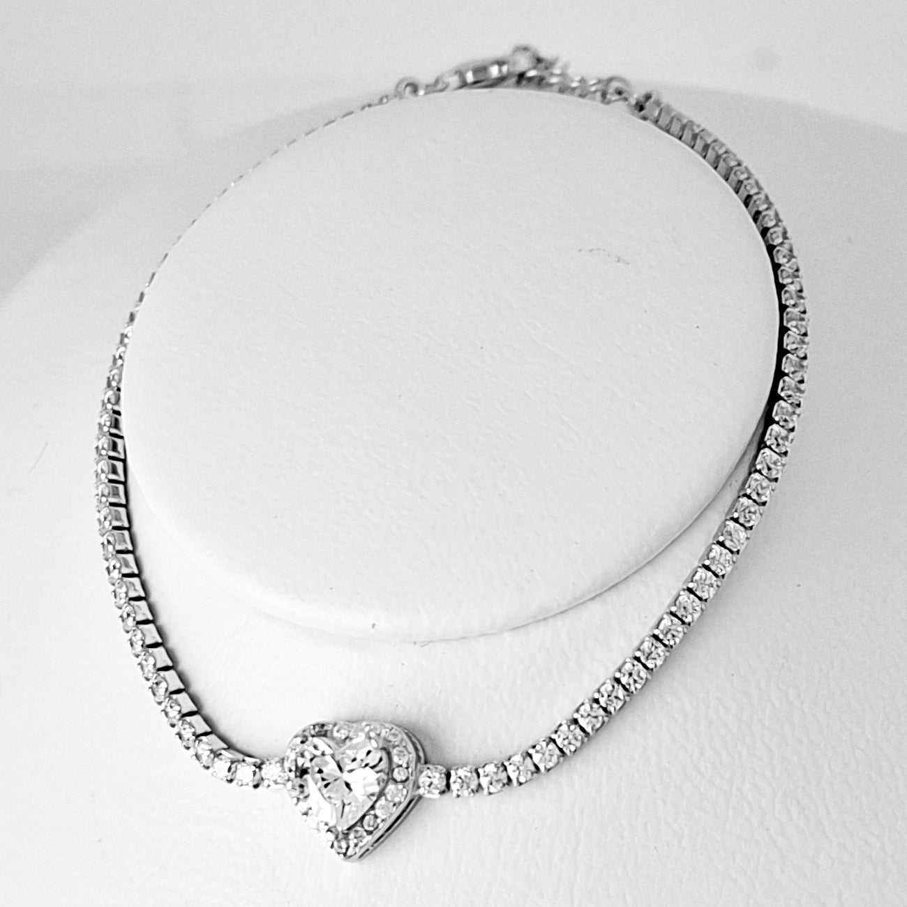 Pulsera Corazon Zirconia