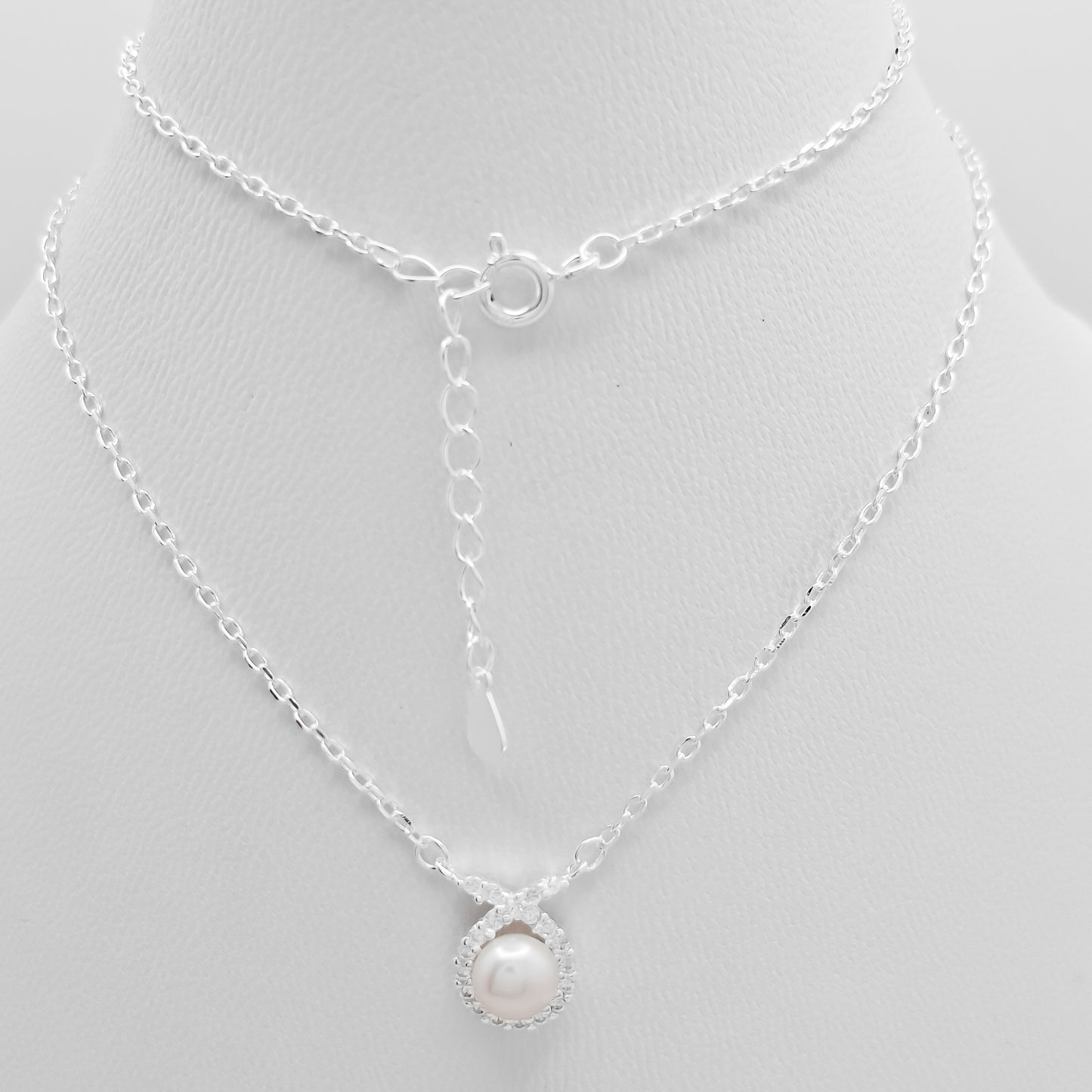 Collar Perla Zirconia