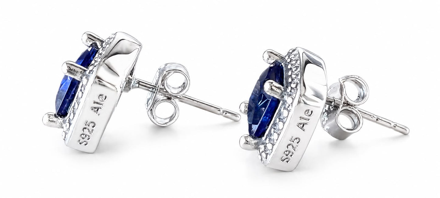 Aretes Inspirados Estilo Pan en Plata Ley .925