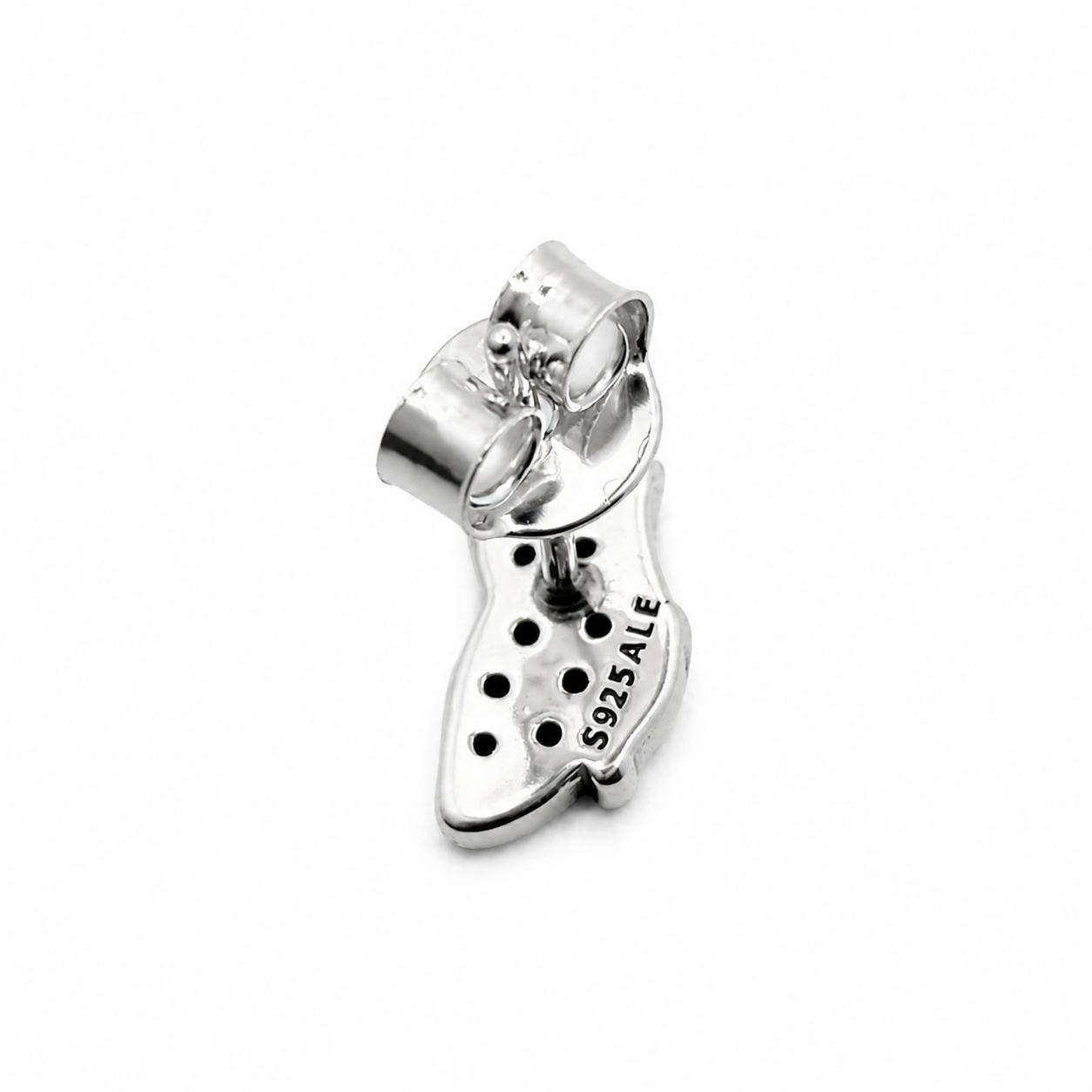 Aretes Inspirados Mariposa Estilo Pan en Plata Ley .925
