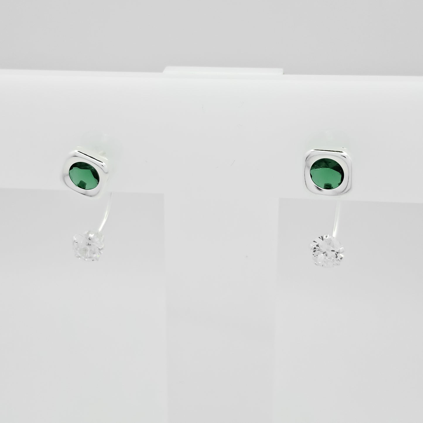 Arete Curvo Cuadro Verde