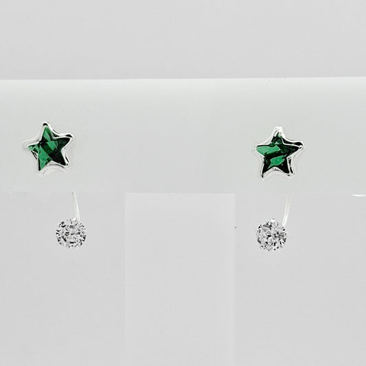 Arete Curvo Estrella Verde