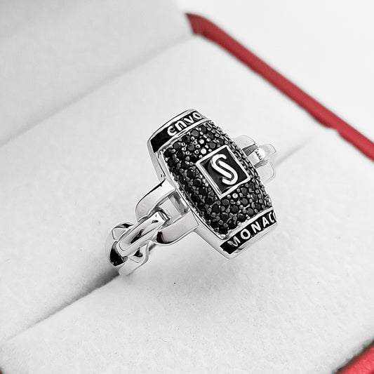 Anillo Monaco Zirconia