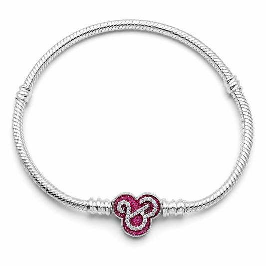 Pulsera B Pan 3mm Plata Ley 925