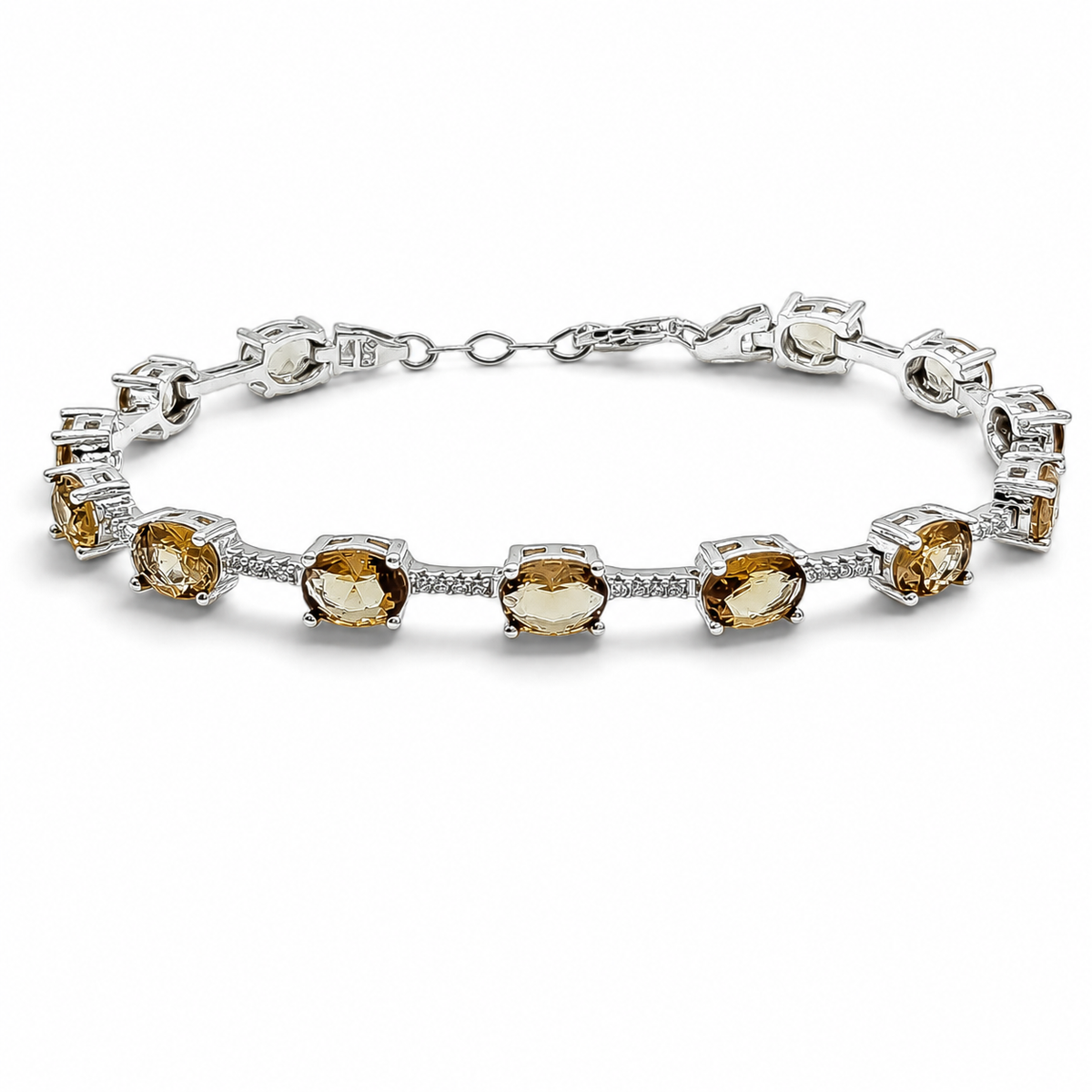 Pulsera Ovalo Zultanita Plata Ley 925