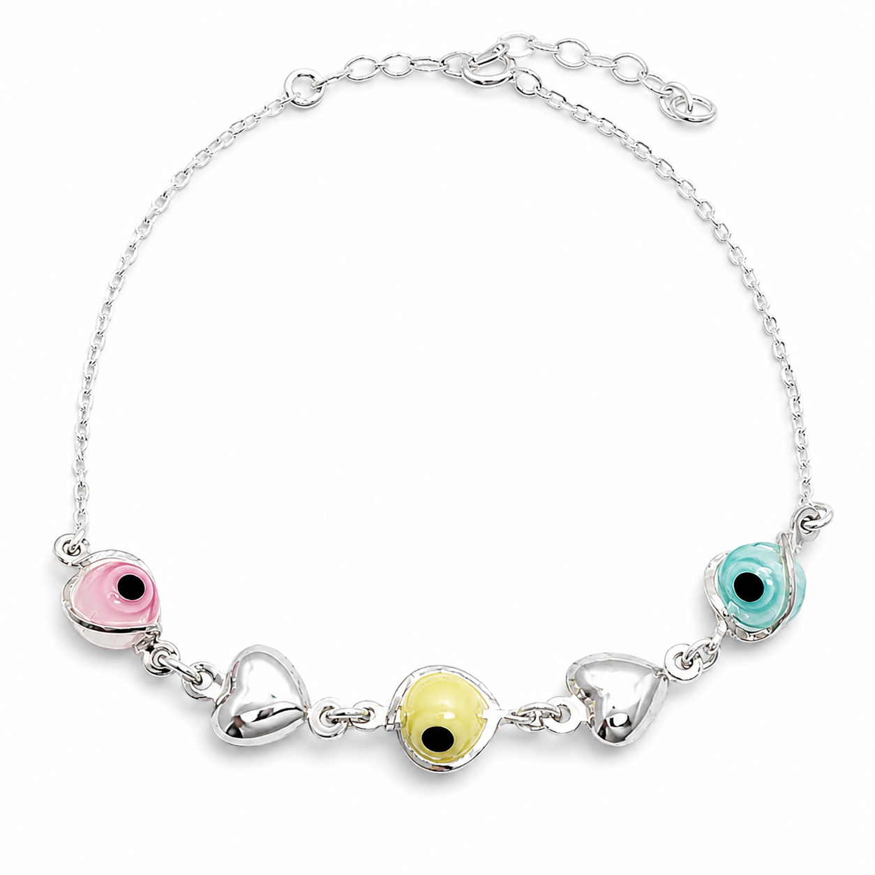 Pulsera Corazon Ojo