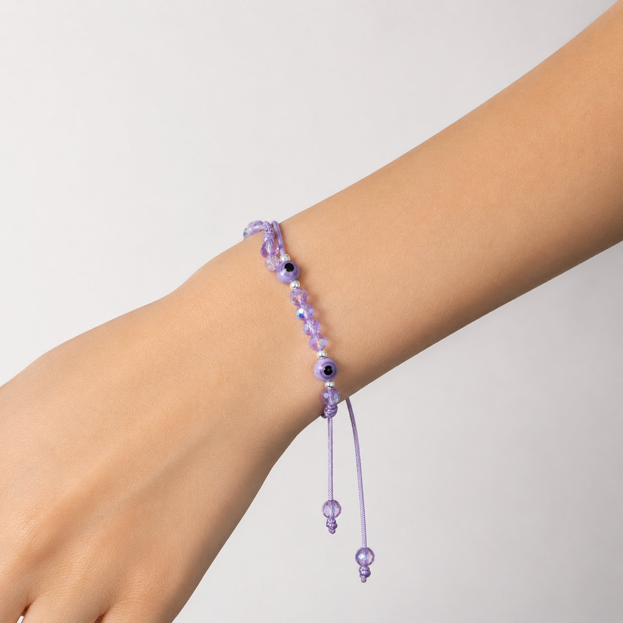 Pulsera Ojo Turco Morada
