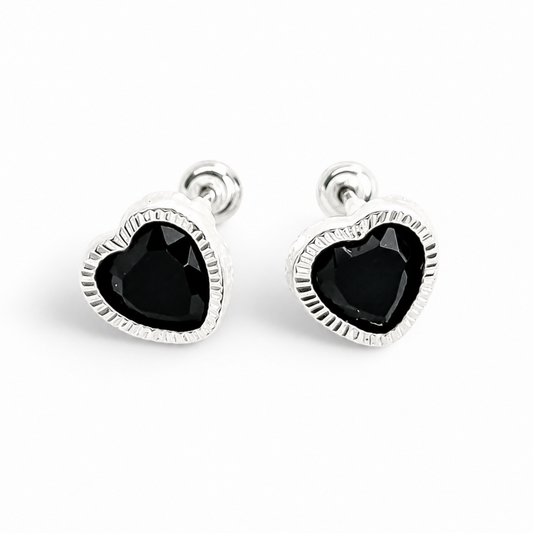 Broquel Corazon Negro #7
