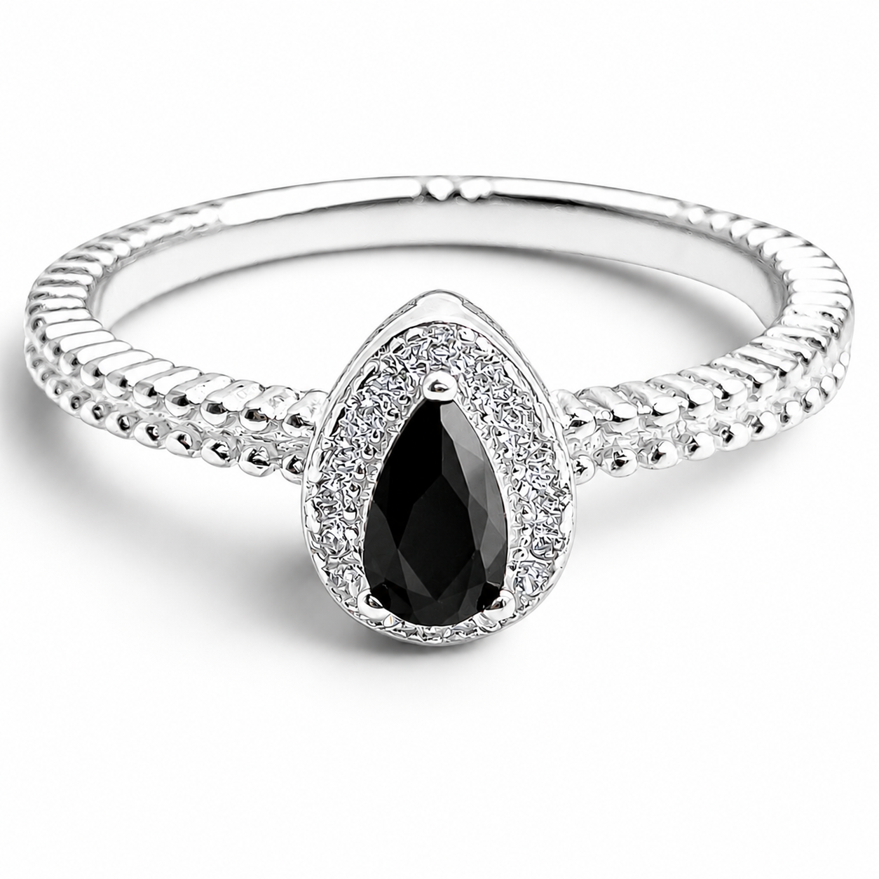 Anillo Gota Negra