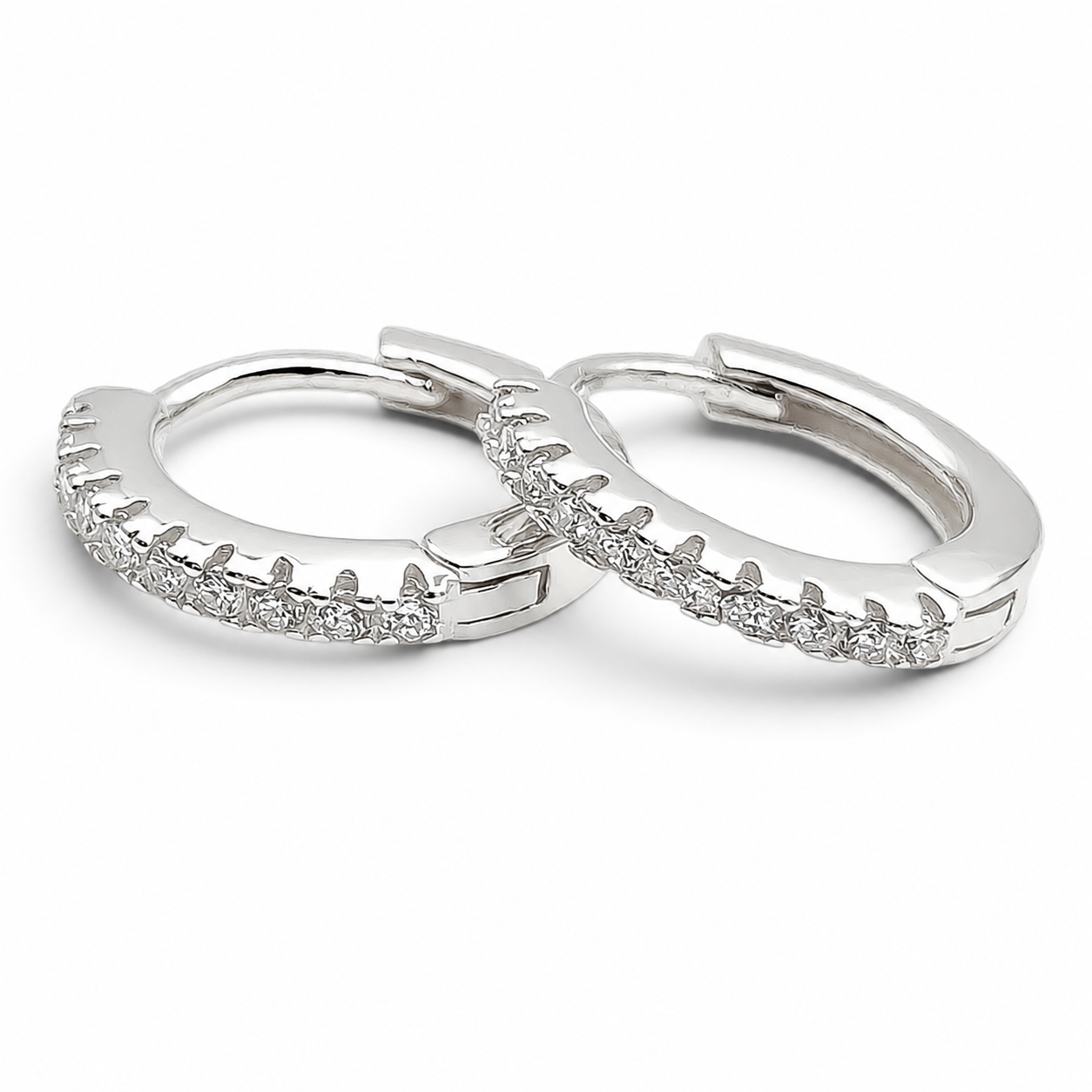 Hugguies Chica Zirconia Plata Ley 925