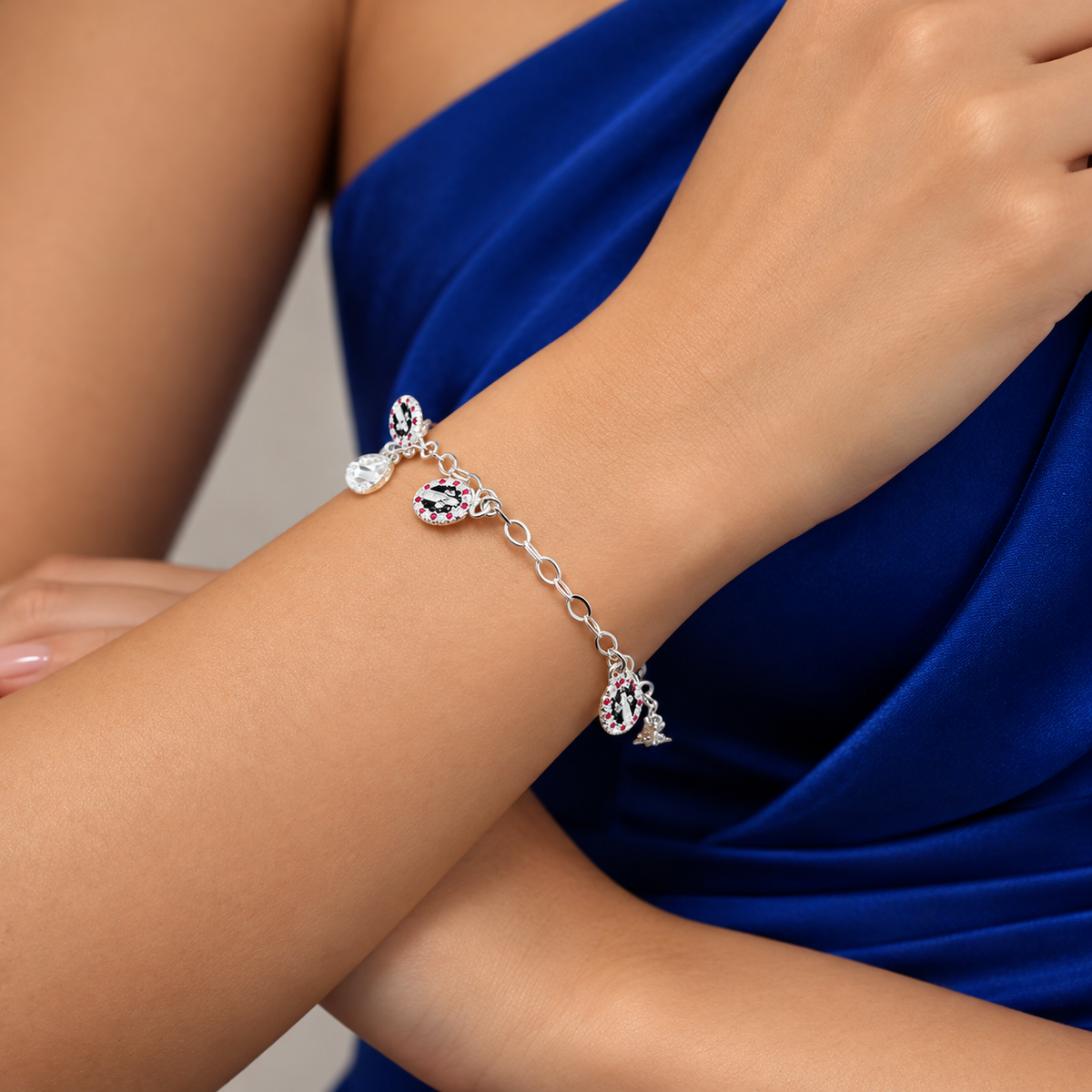 Pulsera San Benito Plata Ley 925