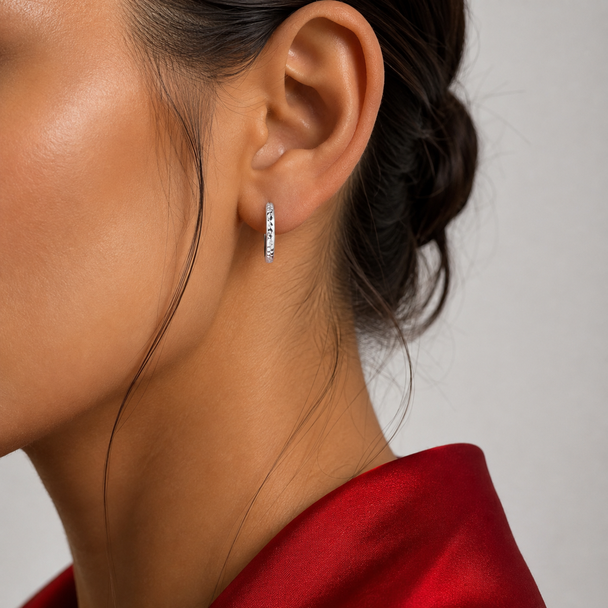 Arracada Plata Ley 925