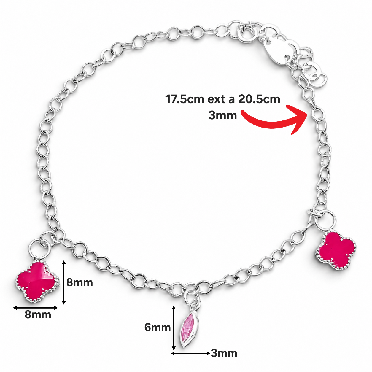 Pulsera Van Rosa Semilla